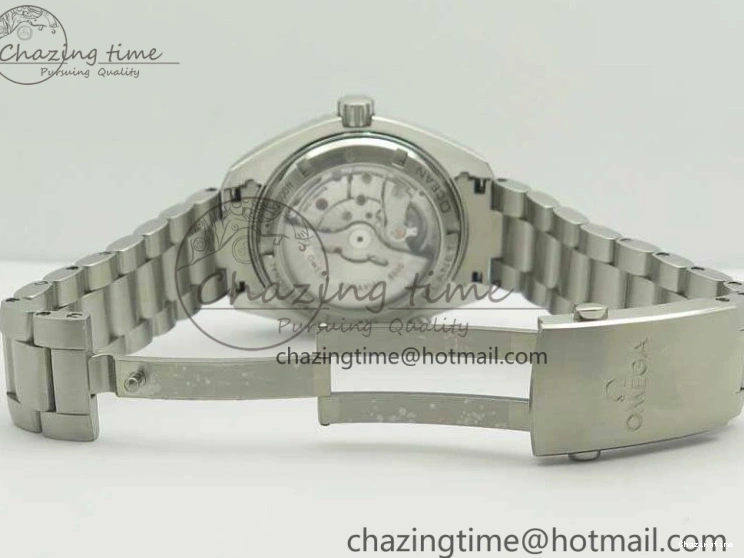 0423 Sleek Planet Ocean Professional Ceramic Bezel 42mm 1:1 MK Best Edition Silver Markers On SS Bracelet A 8085
